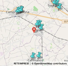 Mappa Via Fiore, 73051 Novoli LE, Italia (2.90846)