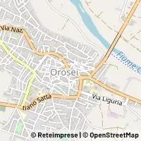 地図 Orosei