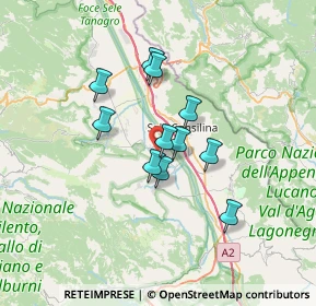 Mappa Via Provinciale, 84039 Teggiano SA, Italia (5.47727)