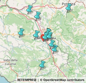 Mappa Via Provinciale, 84039 Teggiano SA, Italia (12.56667)