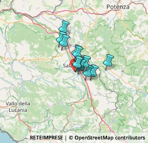 Mappa Via Provinciale, 84039 Teggiano SA, Italia (7.20333)