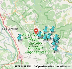 Mappa 85050 Paterno PZ, Italia (7.08545)
