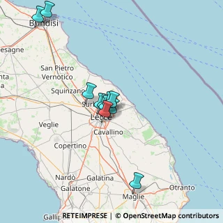 Mappa Via Rovigo, 73100 Lecce LE, Italia (12.35091)