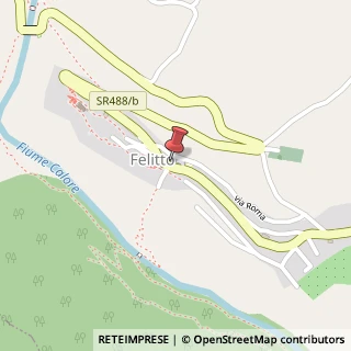 Mappa Via Insorti Ungheresi, 64, 84055 Felitto, Salerno (Campania)