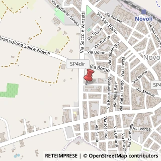 Mappa Via Eugenio Montale, 18, 73051 Carmiano, Lecce (Puglia)