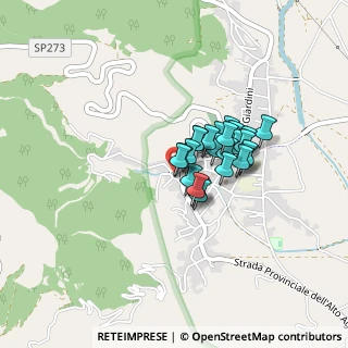 Mappa Via Castagne Oscuro, 85050 Paterno PZ, Italia (0.2875)