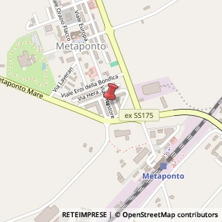 Mappa Viale nestore 5, 75012 Bernalda, Matera (Basilicata)