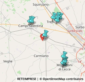 Mappa 73041 Novoli LE, Italia (4.71545)