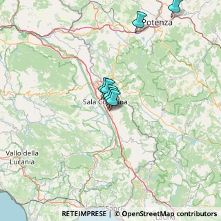 Mappa Via Santa Maria degli Ulivi, 84036 Sala Consilina SA, Italia (50.98)