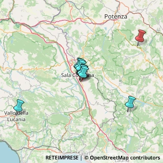 Mappa Via Santa Maria degli Ulivi, 84036 Sala Consilina SA, Italia (9.77273)