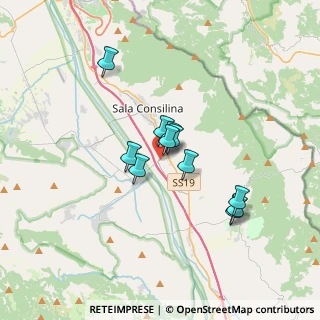 Mappa VIA STRADA PROVINCIALE, 84036 Sala Consilina SA, Italia (2.79182)