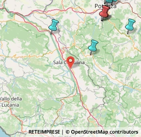 Mappa VIA STRADA PROVINCIALE, 84036 Sala Consilina SA, Italia (30.37455)