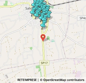 Mappa Via SP per Veglie km 0, 73015 Salice salentino LE, Italia (1.2715)