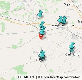 Mappa Via SP per Veglie km 0, 73015 Salice salentino LE, Italia (4.08308)