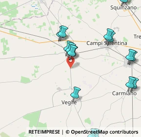 Mappa Via SP per Veglie km 0, 73015 Salice salentino LE, Italia (6.0745)