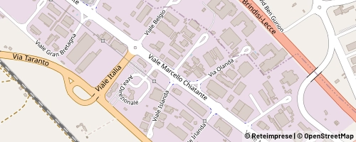Mappa Lecce