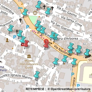 Mappa Via Generale Nino Cabras, 08028 Orosei NU, Italia (0.0848)