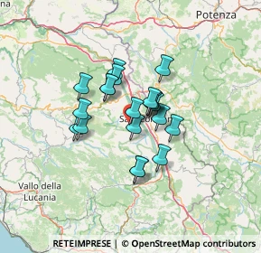 Mappa Via Corpo di Cristo, 84039 Teggiano SA, Italia (9.843)