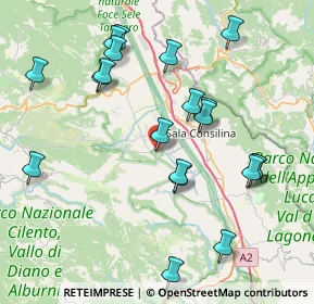 Mappa Via Corpo di Cristo, 84039 Teggiano SA, Italia (9.285)