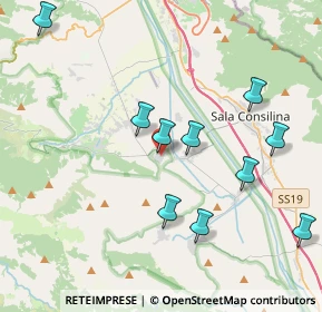 Mappa Via Corpo di Cristo, 84039 Teggiano SA, Italia (5.75538)