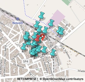 Mappa Via XXIV Maggio, 73051 Novoli LE, Italia (0.17857)