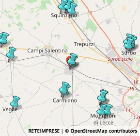 Mappa Via S. Giovanni, 73051 Novoli LE, Italia (6.1005)