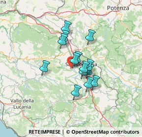 Mappa Parco Nazionale del Cilento, 84039 Teggiano SA, Italia (10.09929)