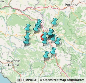 Mappa Parco Nazionale del Cilento, 84039 Teggiano SA, Italia (9.843)