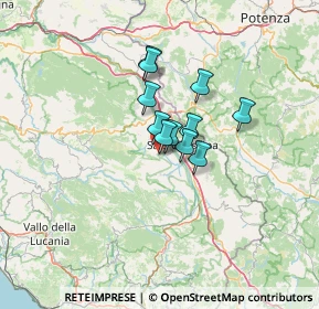 Mappa Parco Nazionale del Cilento, 84039 Teggiano SA, Italia (8.45364)