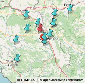 Mappa Via Vincenzo Dono, 84039 Teggiano SA, Italia (14.08571)