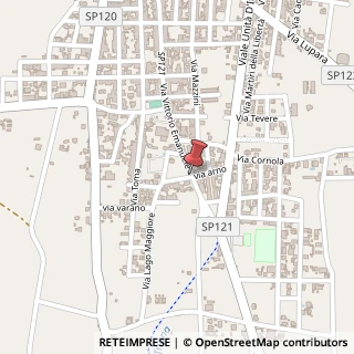 Mappa Via arno 4, 74026 Pulsano, Taranto (Puglia)