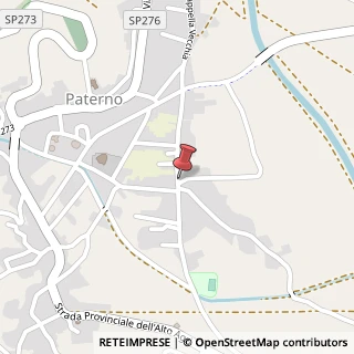 Mappa Via Crocevia, 113, 85050 Paterno, Potenza (Basilicata)
