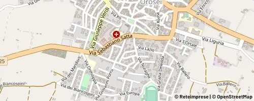 Mappa Orosei