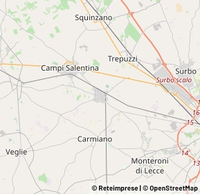 Mappa 73051 Novoli LE, Italia (5.106)