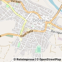 Mapa Orosei