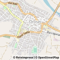 地図 Orosei