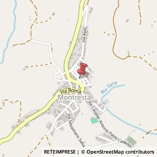 Mappa Via Amsicora, 8, 08010 Montresta, Oristano (Sardegna)