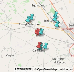 Mappa Via Veglie sn, 73051 Novoli LE, Italia (3.31727)