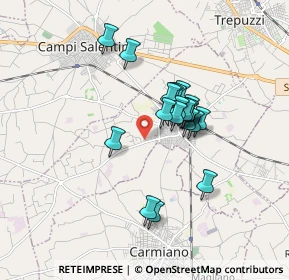 Mappa Via Veglie sn, 73051 Novoli LE, Italia (1.428)