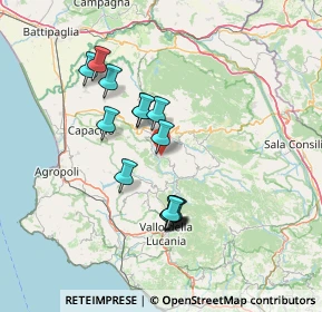 Mappa 84055 Felitto SA, Italia (13.36333)