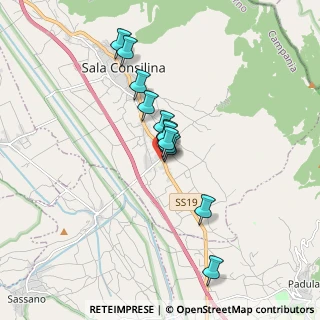 Mappa Via Prov.Le Del Corticato, 84036 Sala Consilina SA, Italia (1.3925)