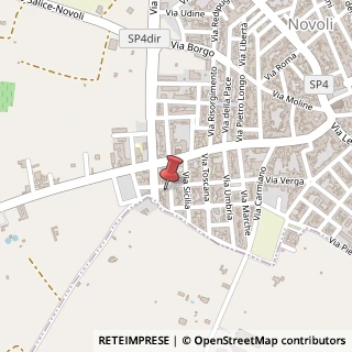 Mappa Via Puglia, 19, 73051 Novoli, Lecce (Puglia)