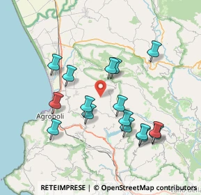 Mappa SP per, 84050 Giungano SA (7.7775)