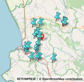 Mappa SP per, 84047 Capaccio SA (6.815)