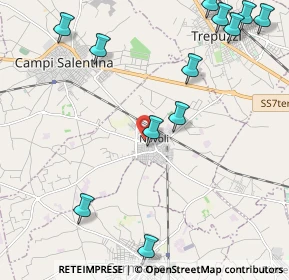 Mappa Via Redipuglia, 73051 Novoli LE, Italia (3.03167)