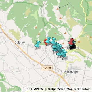 Mappa Via Molinara, 85050 Marsicovetere PZ, Italia (1.97077)