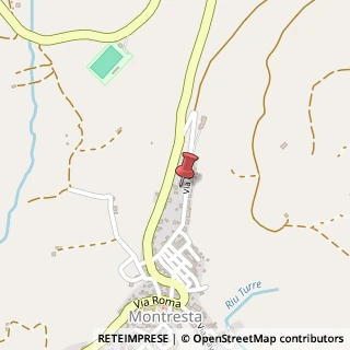 Mappa Via Asilo, 08010, 08010 Montresta, Oristano (Sardegna)