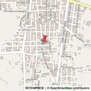 Mappa via Vittorio Emanuele, 135, 74026 Pulsano, Taranto (Puglia)