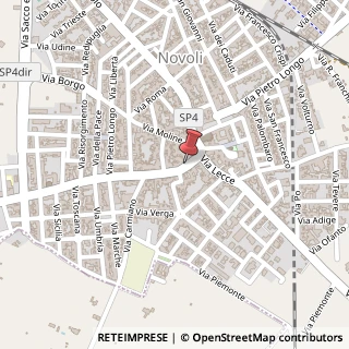 Mappa Via Pendino, 35, 73051 Carmiano, Lecce (Puglia)