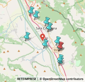 Mappa Via Provinciale del Corticato, 84036 Sala Consilina SA, Italia (3.6625)